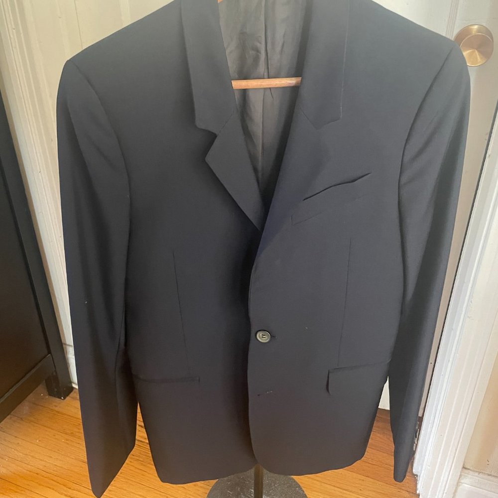 Alexander McQueen Sport Coat black sz 48